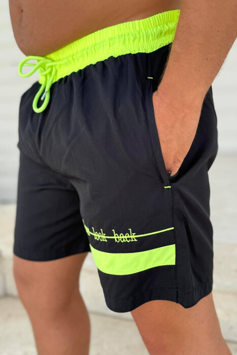 ONE COLOR MAN SWIM WEAR BLACK/ E ZEZE - 2