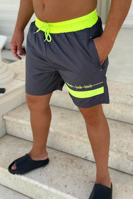 ONE COLOR MAN SWIM WEAR GREY/GRI - 3