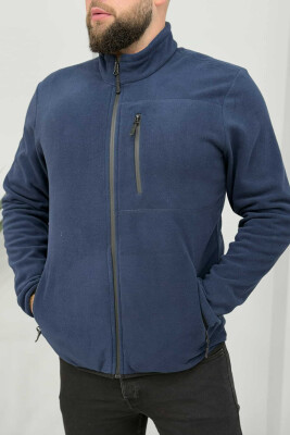 ONE COLOR MEN POLAR JACKET BLUE/BLU 