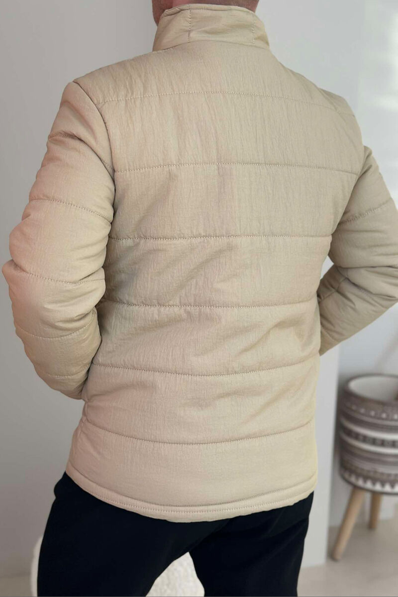 ONE COLOR MEN PUFFER JACKET BEIGE/BEZHE - 3