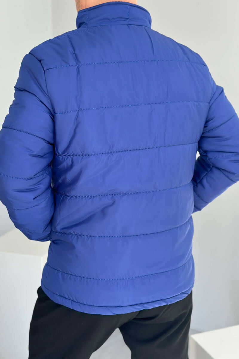 ONE COLOR MEN PUFFER JACKET BLUE/BLU - 2