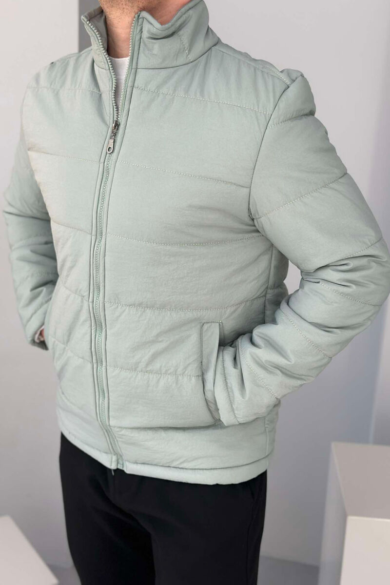 ONE COLOR MEN PUFFER JACKET DARK MINT/MENTE ERRET - 3