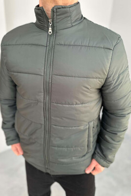 ONE COLOR MEN PUFFER JACKET GREEN FOREST/JESHILE PYLLI 