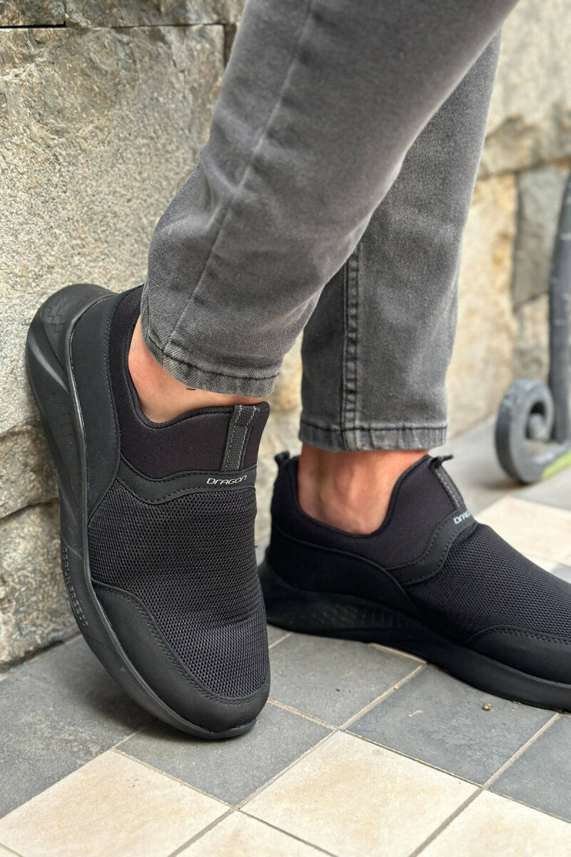 ONE COLOR MEN SNEAKERS BLACK-BLACK/ZZ - 2