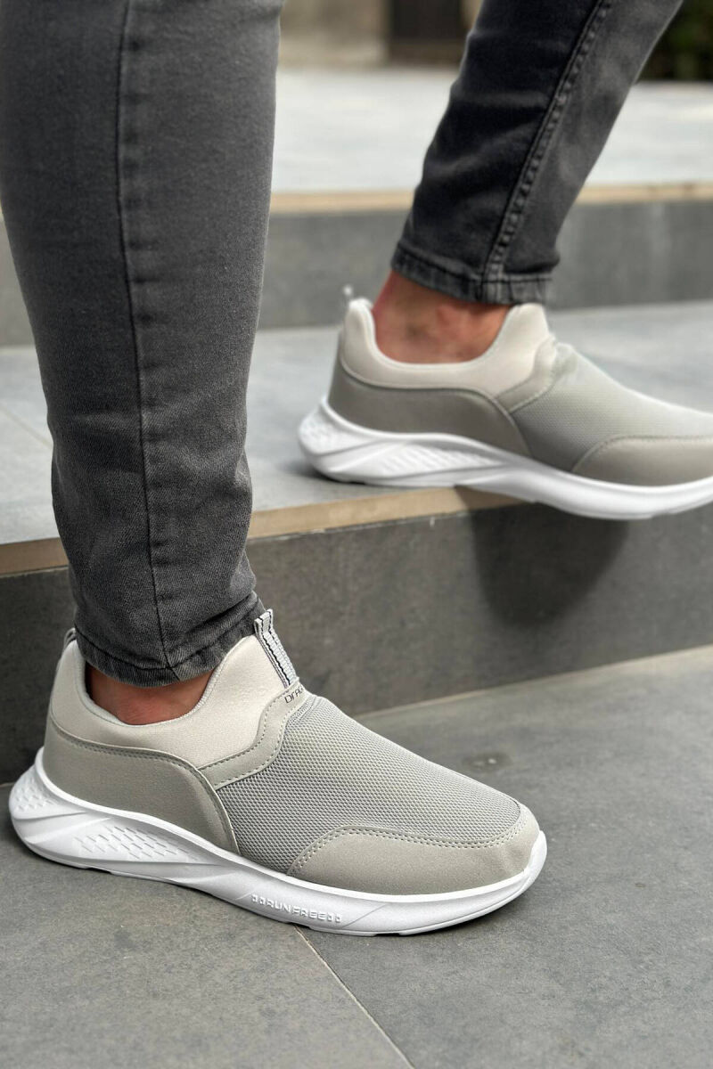 ONE COLOR MEN SNEAKERS GREY-WHITE/GRBA - 1