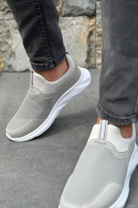 ONE COLOR MEN SNEAKERS GREY-WHITE/GRBA - 3