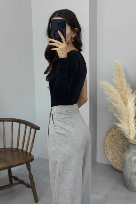 ONE COLOR ONE ARM WOMAN BODY BLACK/ E ZEZE - 2