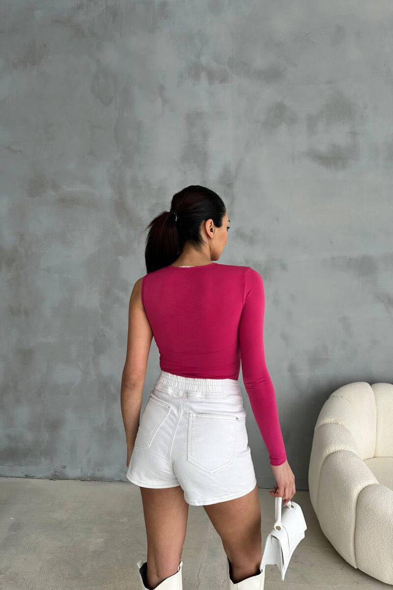 ONE COLOR ONE ARM WOMAN BODY FUCHSIA/CIKLAMI - 2
