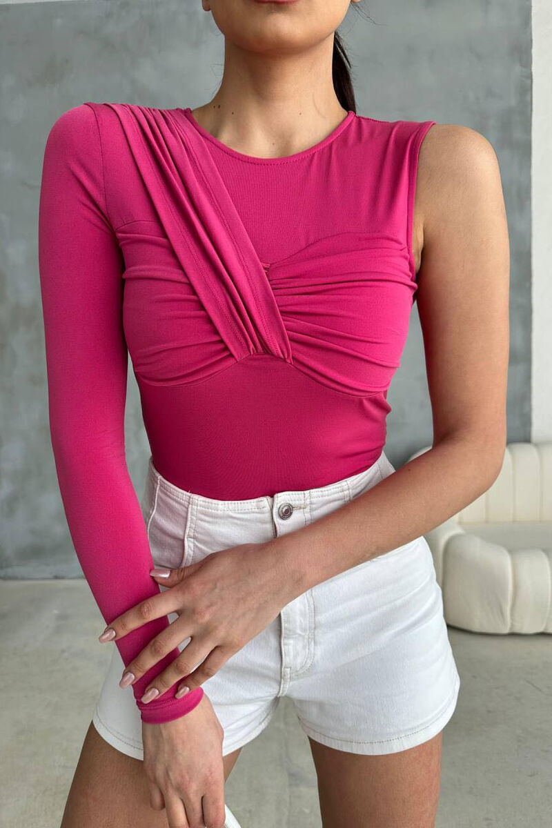 ONE COLOR ONE ARM WOMAN BODY FUCHSIA/CIKLAMI - 3