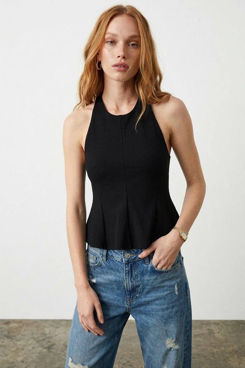 トップス BEEDEN PRINT BACK OPEN CAMISOLE BEEDEN PRINT BACK OPEN CAMISOLE （未使用） 【公式通販】
