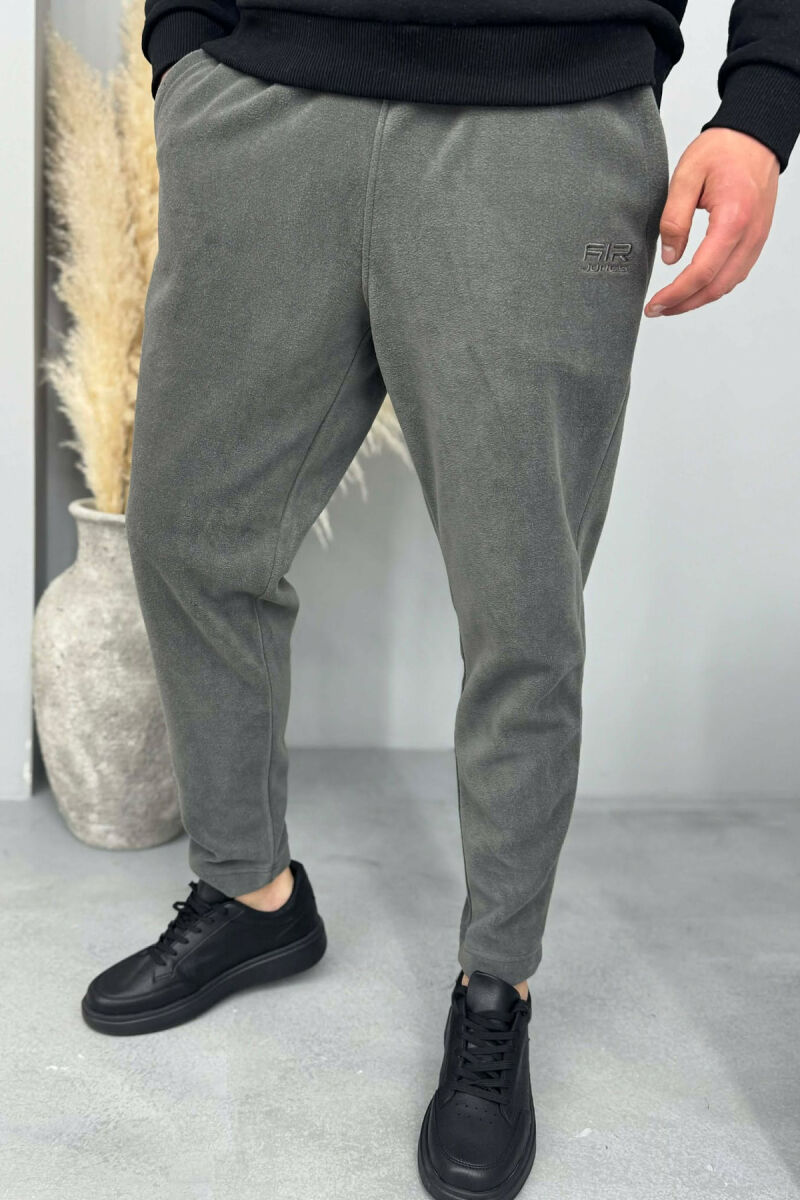 ONE COLOR POLAR SIMPLE MEN SWEATPANTS GREY ASH/GRI HIRI - 1