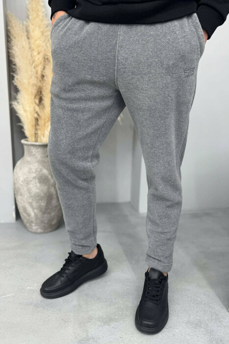 ONE COLOR POLAR SIMPLE MEN SWEATPANTS GREY/GRI 