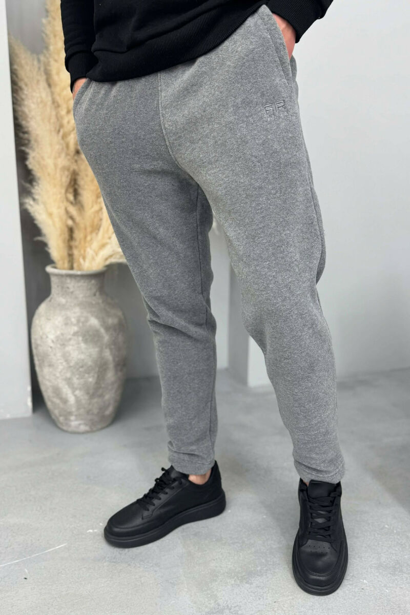 ONE COLOR POLAR SIMPLE MEN SWEATPANTS GREY/GRI - 2