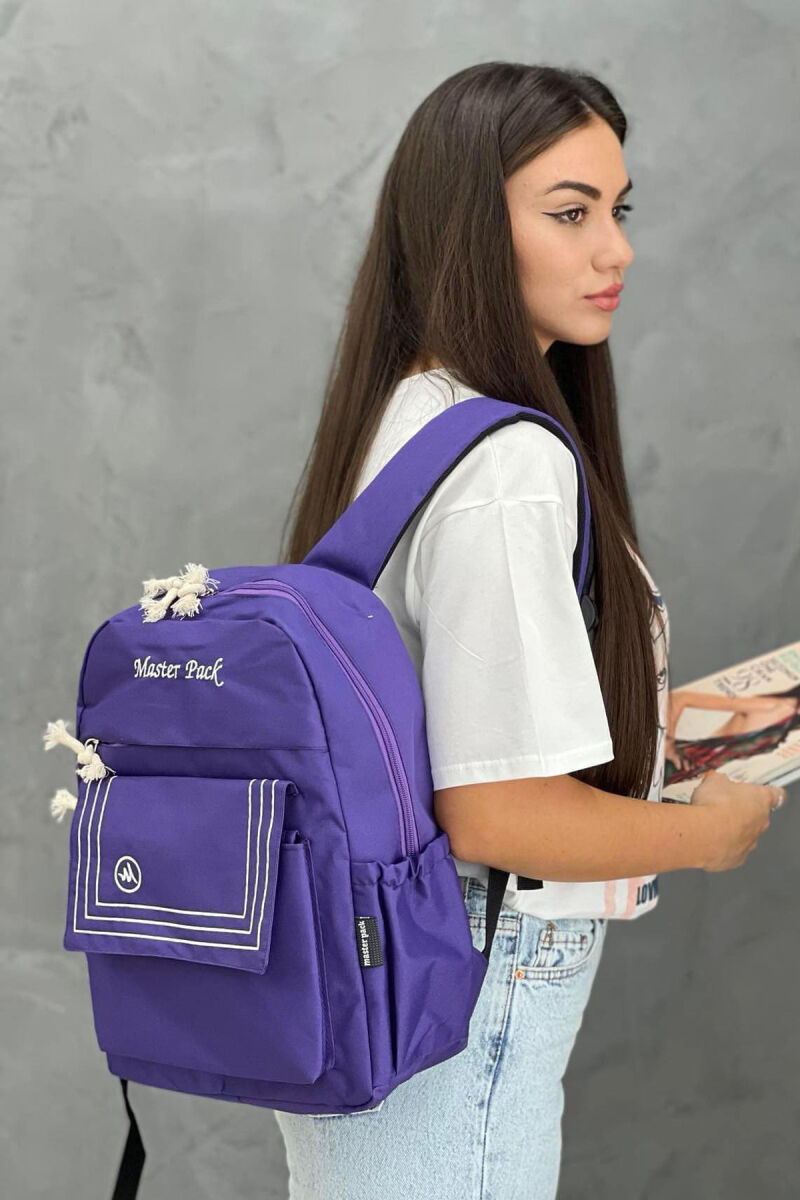 ONE COLOR SIMPLE BAG PURPLE/LEJLA - 3