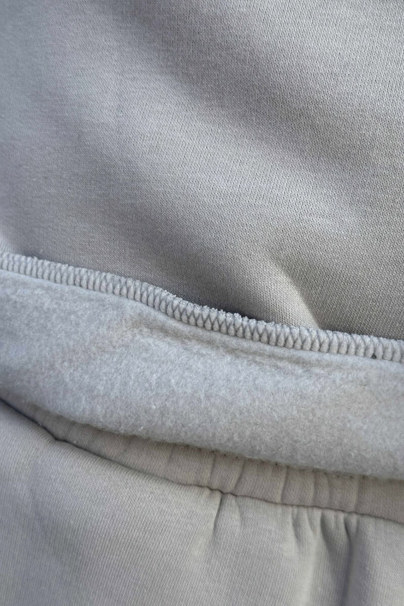 ONE COLOR SIMPLE BLOUSE+JOGGERS MEN SET LIGHT GREY/GZ - 3