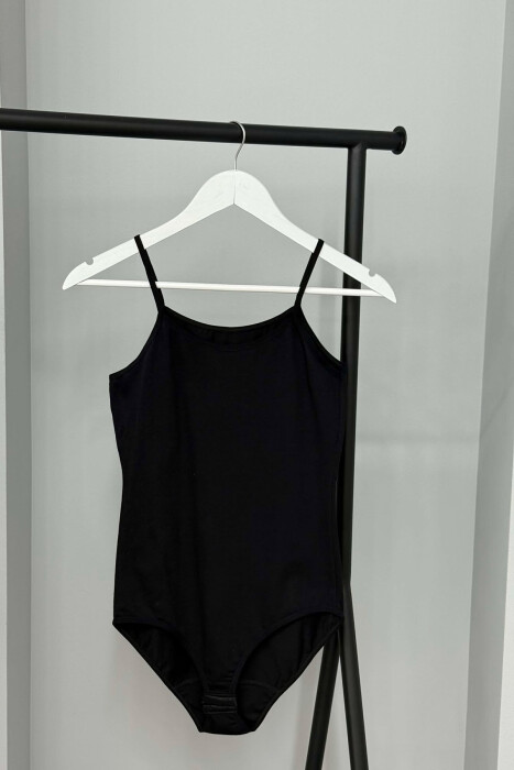 ONE COLOR SIMPLE BODY WOMEN SINGET BLACK/ E ZEZE - 3