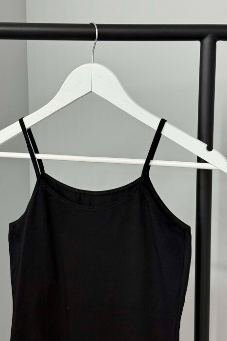 ONE COLOR SIMPLE BODY WOMEN SINGET BLACK/ E ZEZE - 4