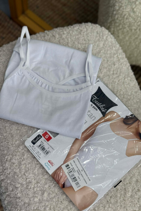 ONE COLOR SIMPLE BODY WOMEN SINGET WHITE-E BARDHE - 2