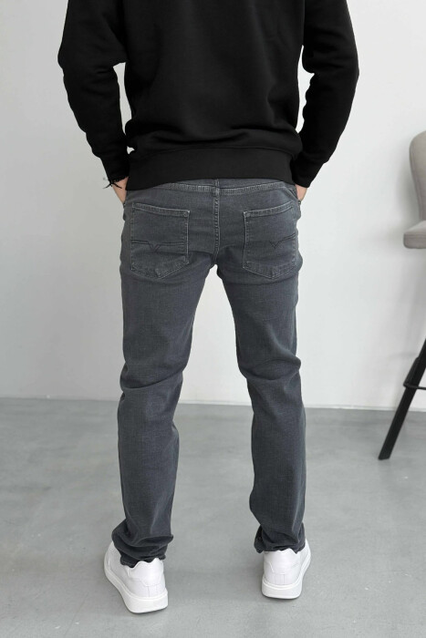 ONE COLOR SIMPLE ELASTIC MEN JEANS GREY/GRI - 3
