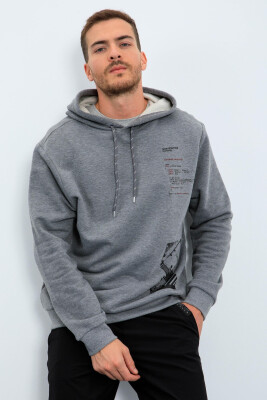 ONE COLOR SIMPLE MEN HODDIE GREY/GRI 