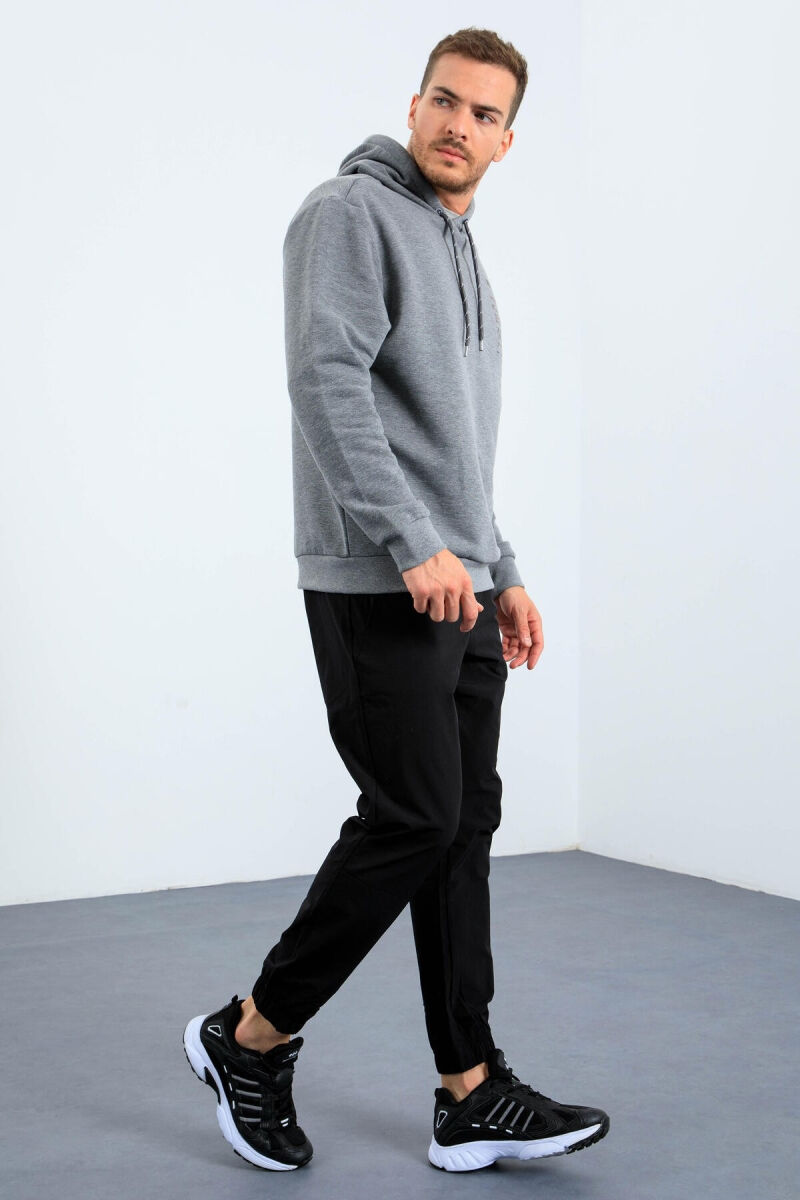 ONE COLOR SIMPLE MEN HODDIE GREY/GRI - 8