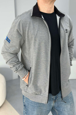 ONE COLOR SIMPLE MEN JACKET GREY/GRI 