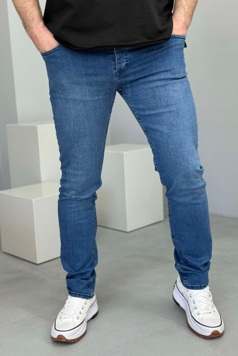 ONE COLOR SIMPLE MEN JEANS BLUE/BLU - 1