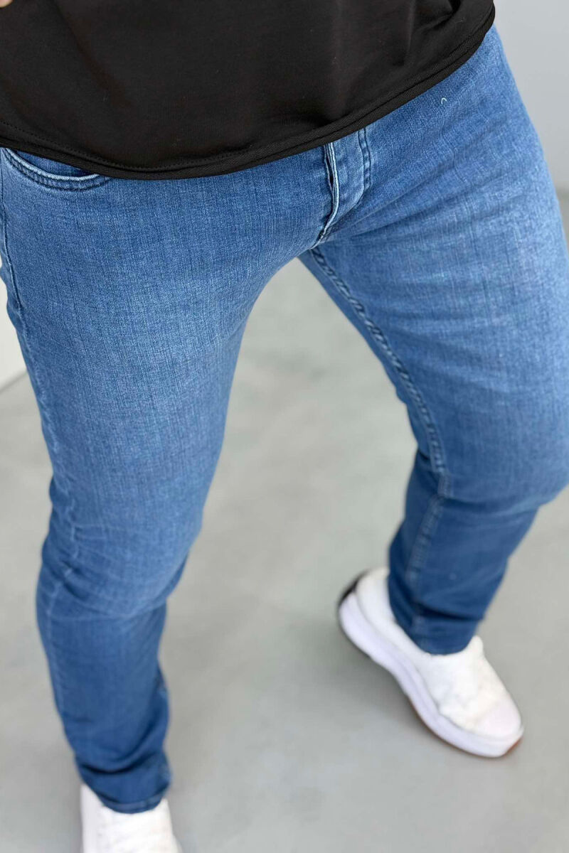 ONE COLOR SIMPLE MEN JEANS BLUE/BLU - 3