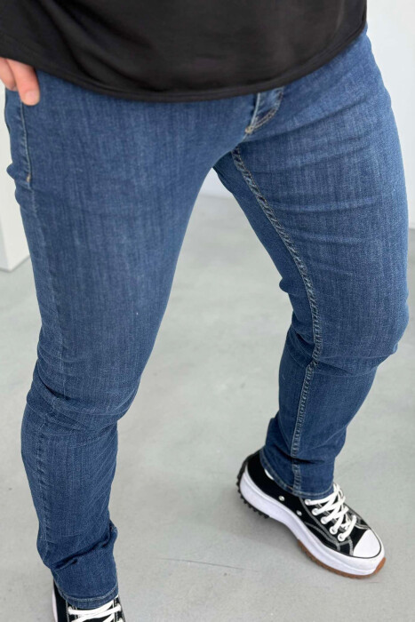 ONE COLOR SIMPLE MEN JEANS BLUE/BLU - 3