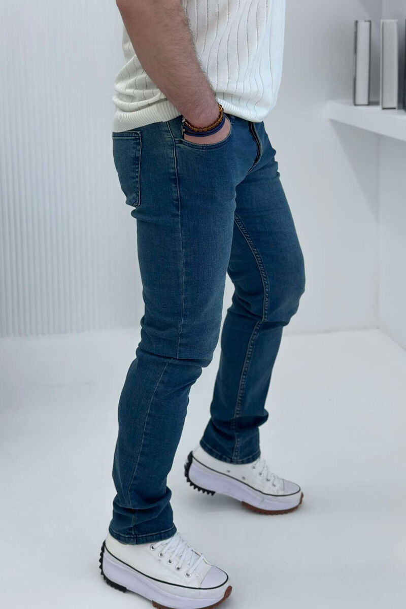ONE COLOR SIMPLE MEN JEANS BLUE/BLU - 2
