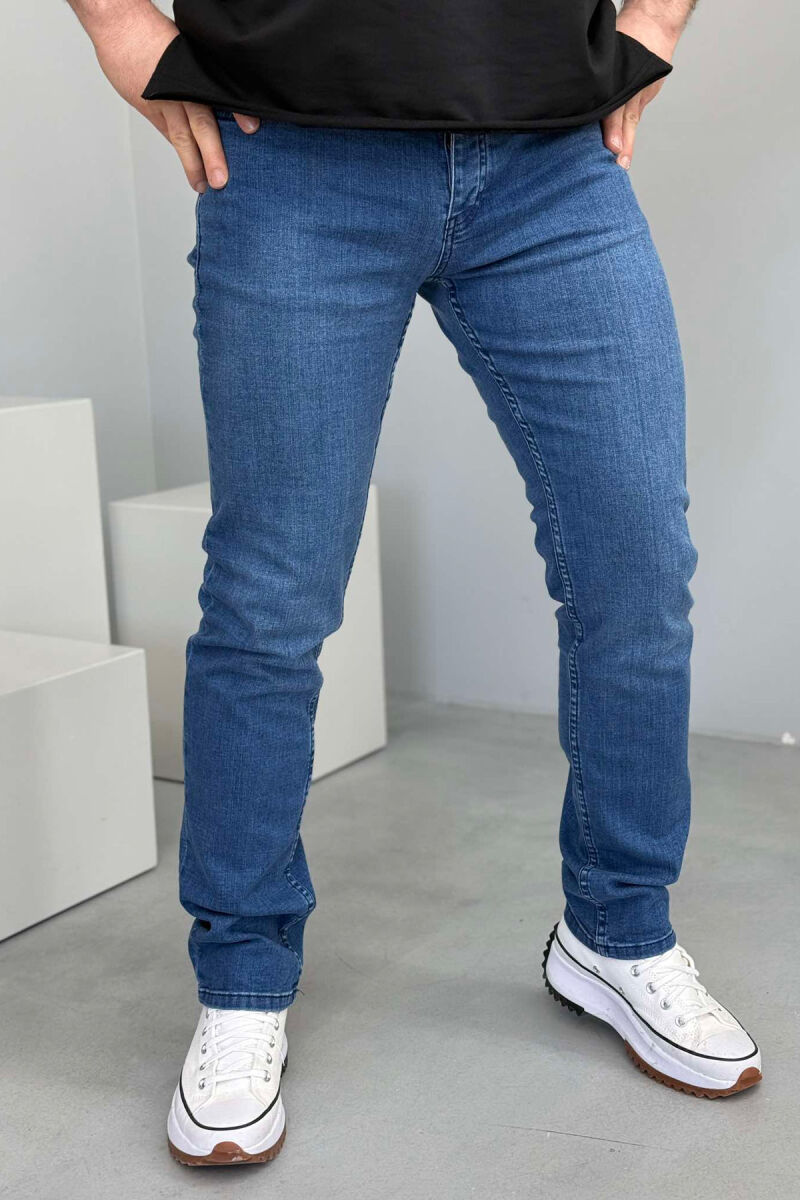 ONE COLOR SIMPLE MEN JEANS BLUE/BLU - 1