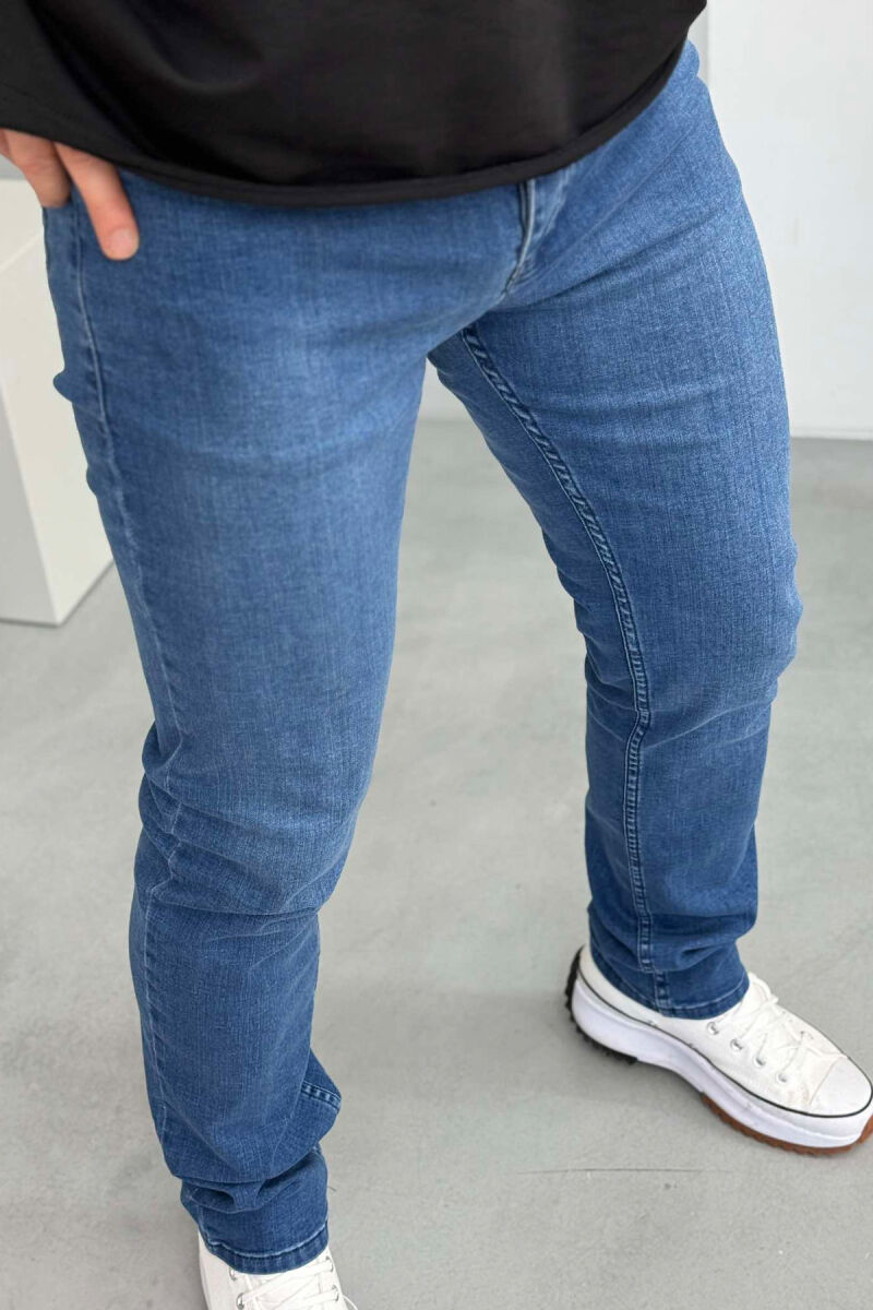 ONE COLOR SIMPLE MEN JEANS BLUE/BLU - 3