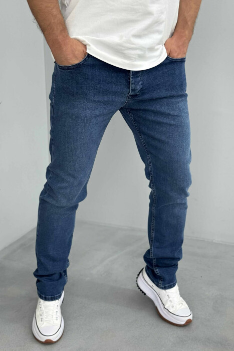 ONE COLOR SIMPLE MEN JEANS BLUE/BLU - 2