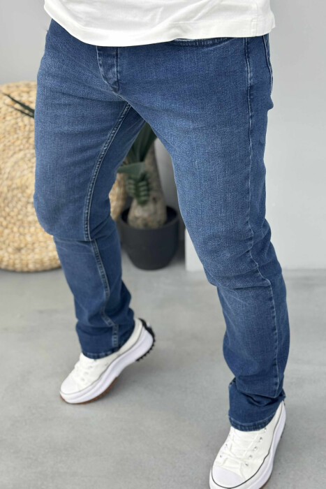 ONE COLOR SIMPLE MEN JEANS BLUE/BLU - 3