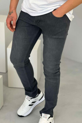 ONE COLOR SIMPLE MEN JEANS DARK GREY/GEE 