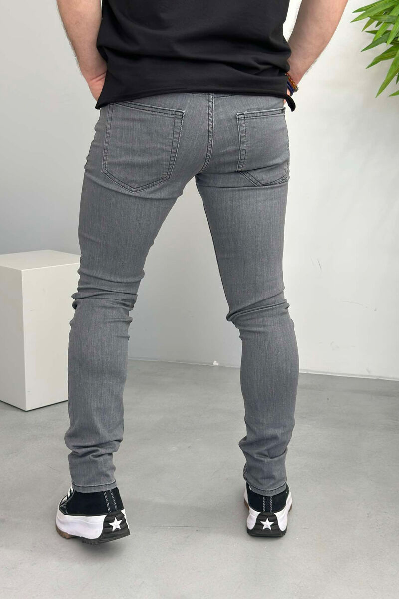ONE COLOR SIMPLE MEN JEANS GREY/GRI - 4