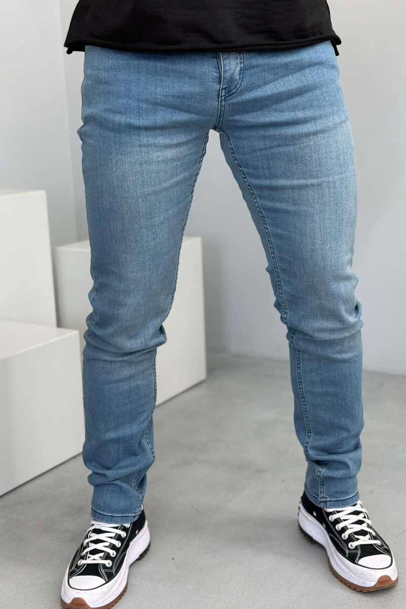 ONE COLOR SIMPLE MEN JEANS LIGHTBLUE/BZ - 1