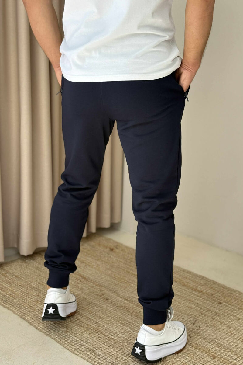 ONE COLOR SIMPLE MEN JOGGERS BLUE/BLU - 2