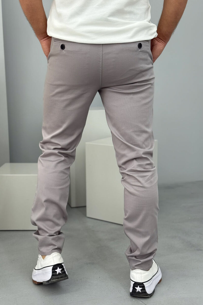 ONE COLOR SIMPLE MEN PANTS GREY/GRI - 6