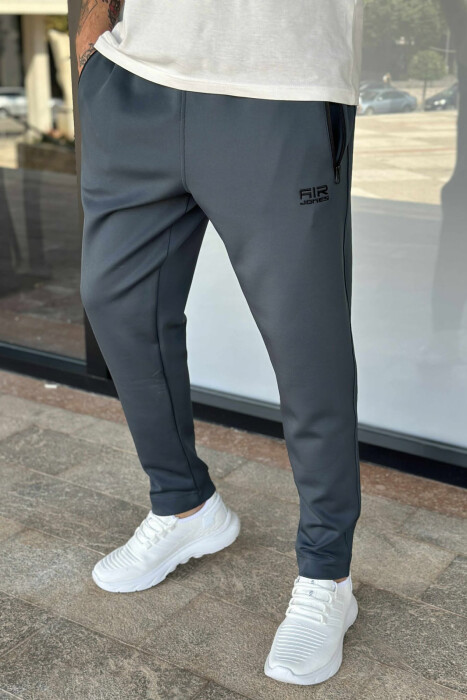 ONE COLOR SIMPLE MEN SWEATPANTS BLUE STONE/GK 