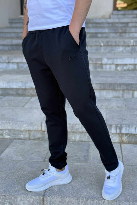 ONE COLOR SIMPLE MEN SWEATPANTS BLUE/BLU 