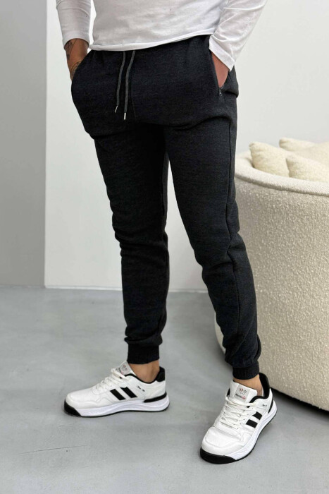 TUTA TË THJESHTA ME PUSH PËR MESHKUJ NË NGJYRËN GRI E ERRËT - KLAUDIO FASHION