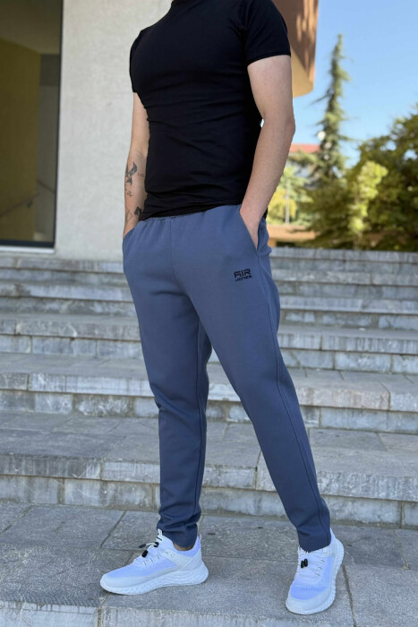 ONE COLOR SIMPLE MEN SWEATPANTS LIGHTBLUE/BZ 