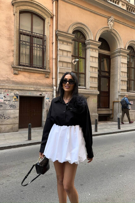 ONE COLOR SIMPLE SHIRT BLACK/ E ZEZE 
