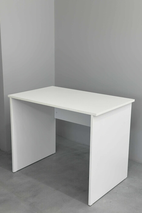 ONE COLOR SIMPLE STUDY TABLE WHITE-E BARDHE - 3