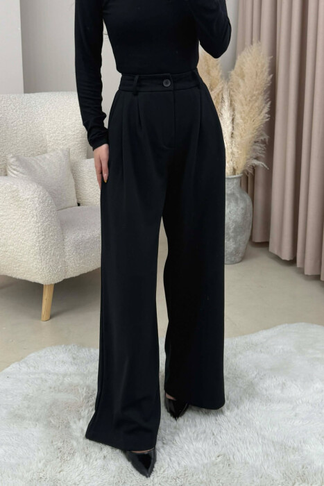 PANTALLONA TE GJERA NJE NGJYRESHE PER FEMRA NE NGJYRE TE ZEZE 