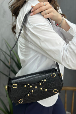 ONE COLOR SIMPLE WOMAN BAG BLACK/ E ZEZE 