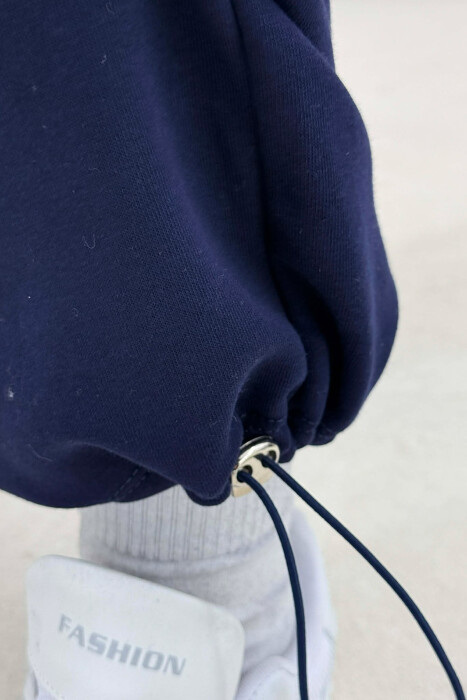 ONE COLOR SIMPLE WOMAN SWEATPANTS BLUE/BLU - 4