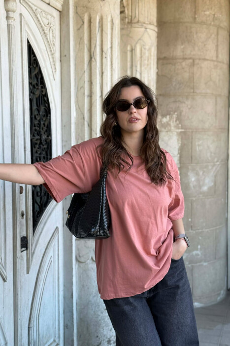 ONE COLOR SIMPLE WOMAN T-SHIRT + 6 PAIR SOCKS VINEGAR/UTHULL - 3