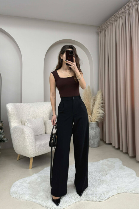 BODY NJE NGJYRESHE PER FEMRA NE NGJYRE KAFE TE ERRET - KLAUDIO FASHION